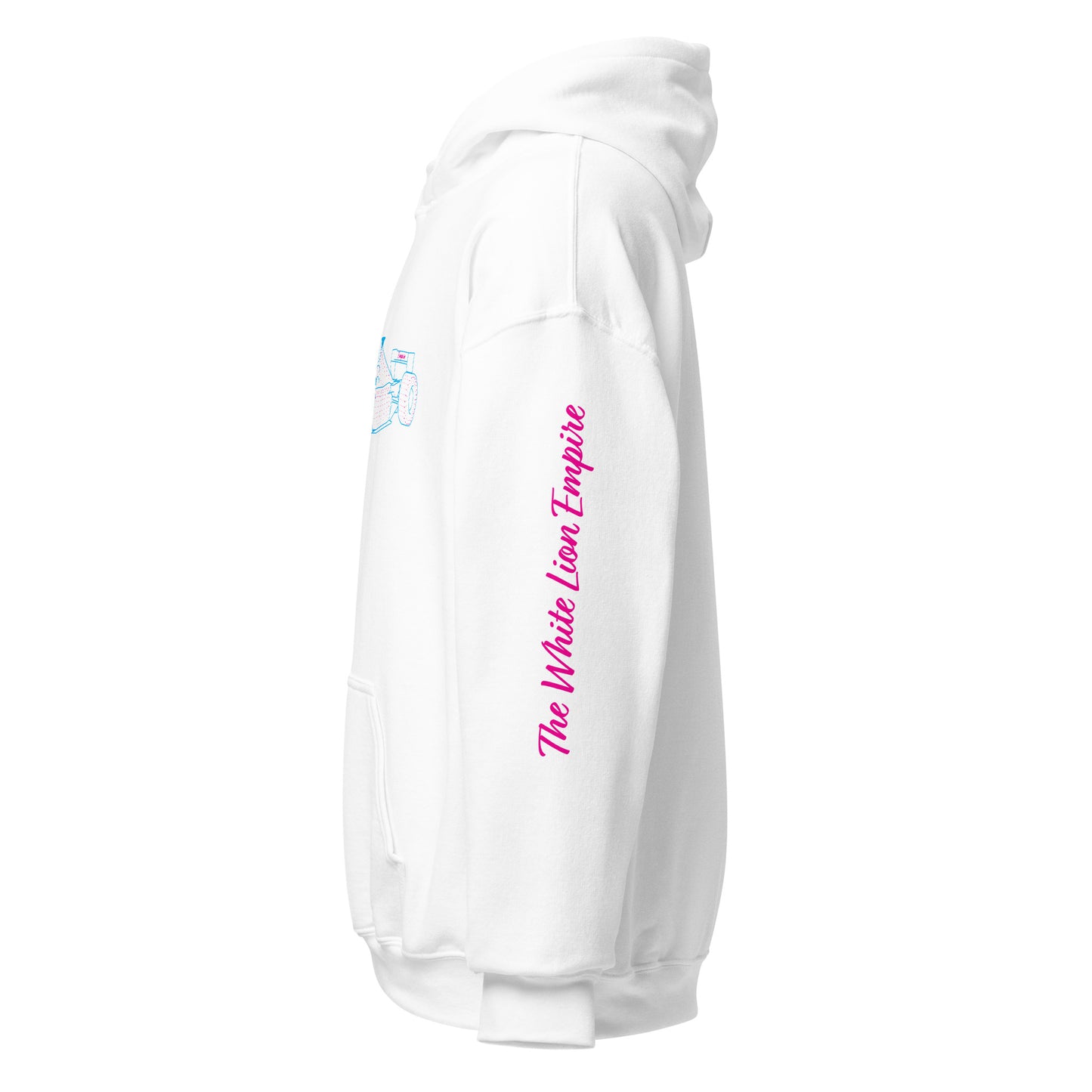 F1 Hoodie White